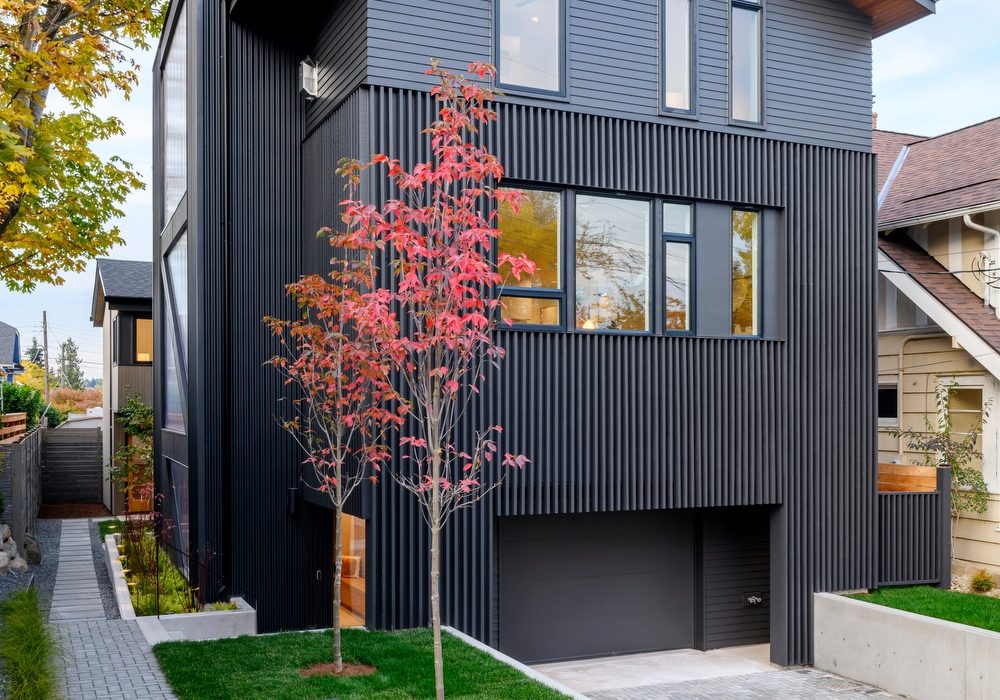 Seattle home designed by Click Architects and build by LDB Homes